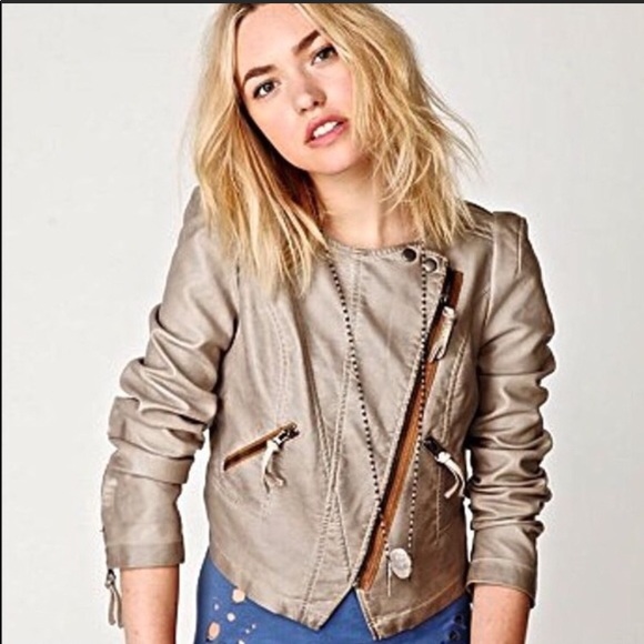 Free People Jackets & Blazers - Free People Leather Jacket